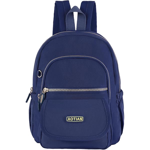 4024 Casual Simple Mini Backpack 11.8 Inch Stylish Durable Nylon Amazon.com: AOTIAN Mini Lightweight 11.8 Inch Backpack  main image 3