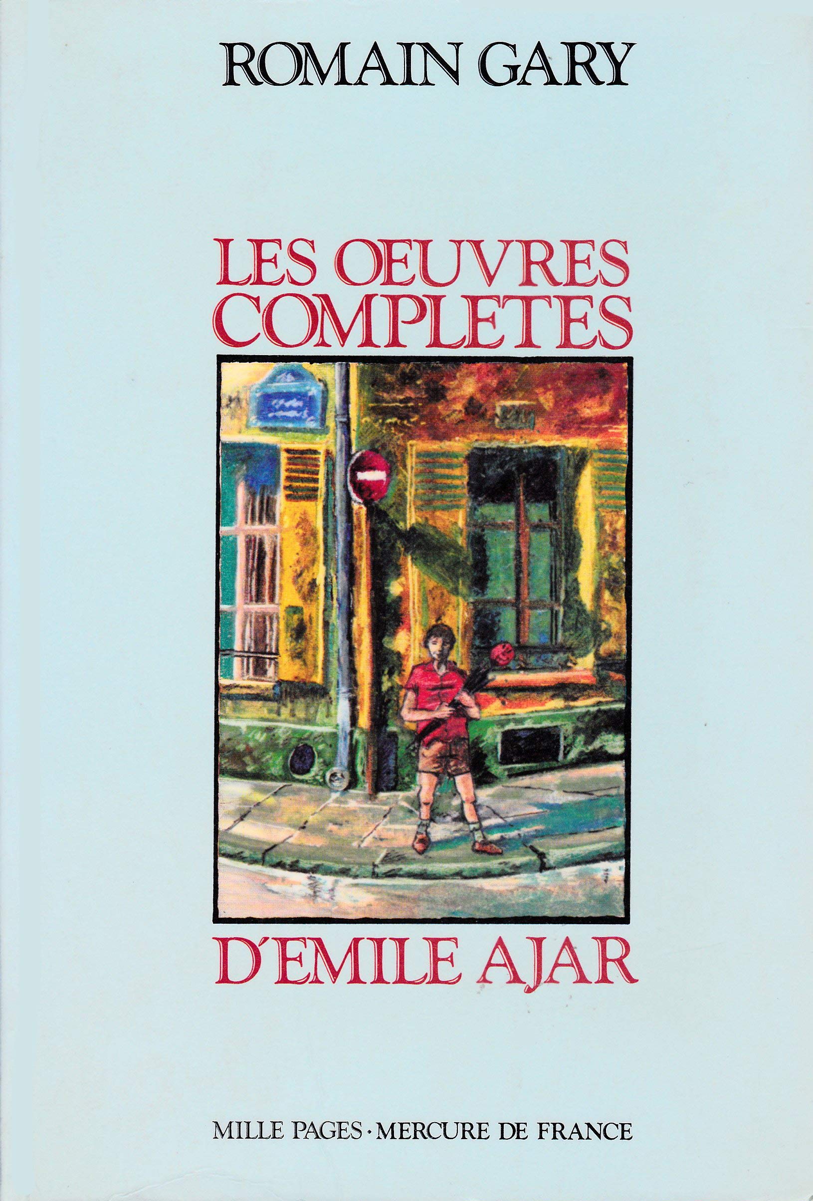 Amazon Fr Les œuvres Completes D Emile Ajar Gary Romain Livres