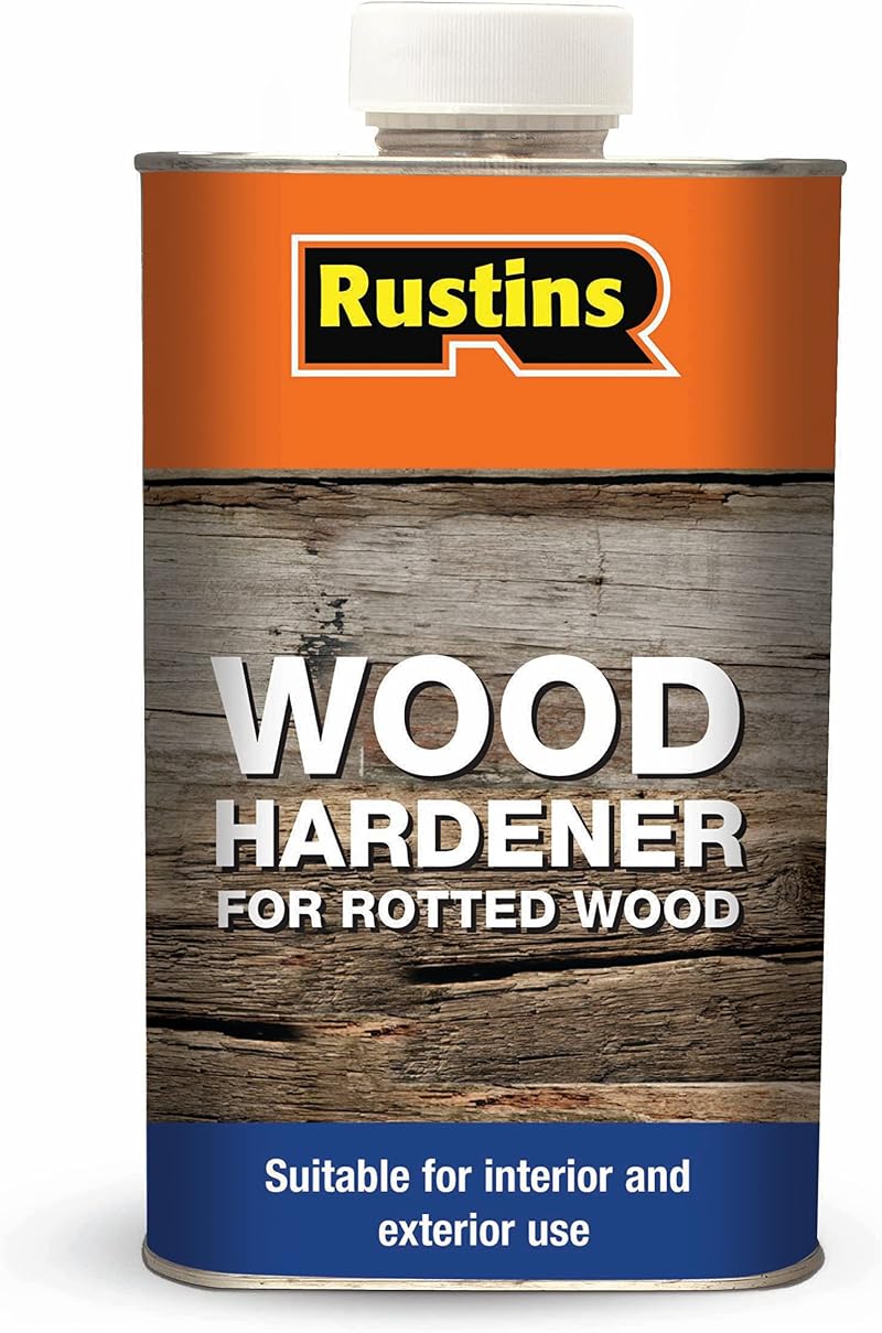 Rustins Wood Hardener 500ml - Rotting Timber Repair | Rotted Wood Stabilizer