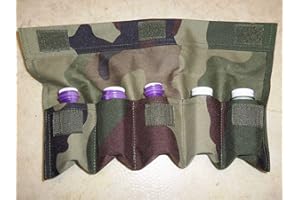 Montree Shop Trapping Lure Pouch Holds 5-1 Oz. Bottles of Lure Trapping Snaring Raccoon Fox