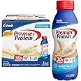 Premier Protein Shake, Vanilla, 30g Protein 1g Sugar 24 Vitamins Minerals Nutrients to Support Immune Health, 11.5 fl oz (Pack of 6)