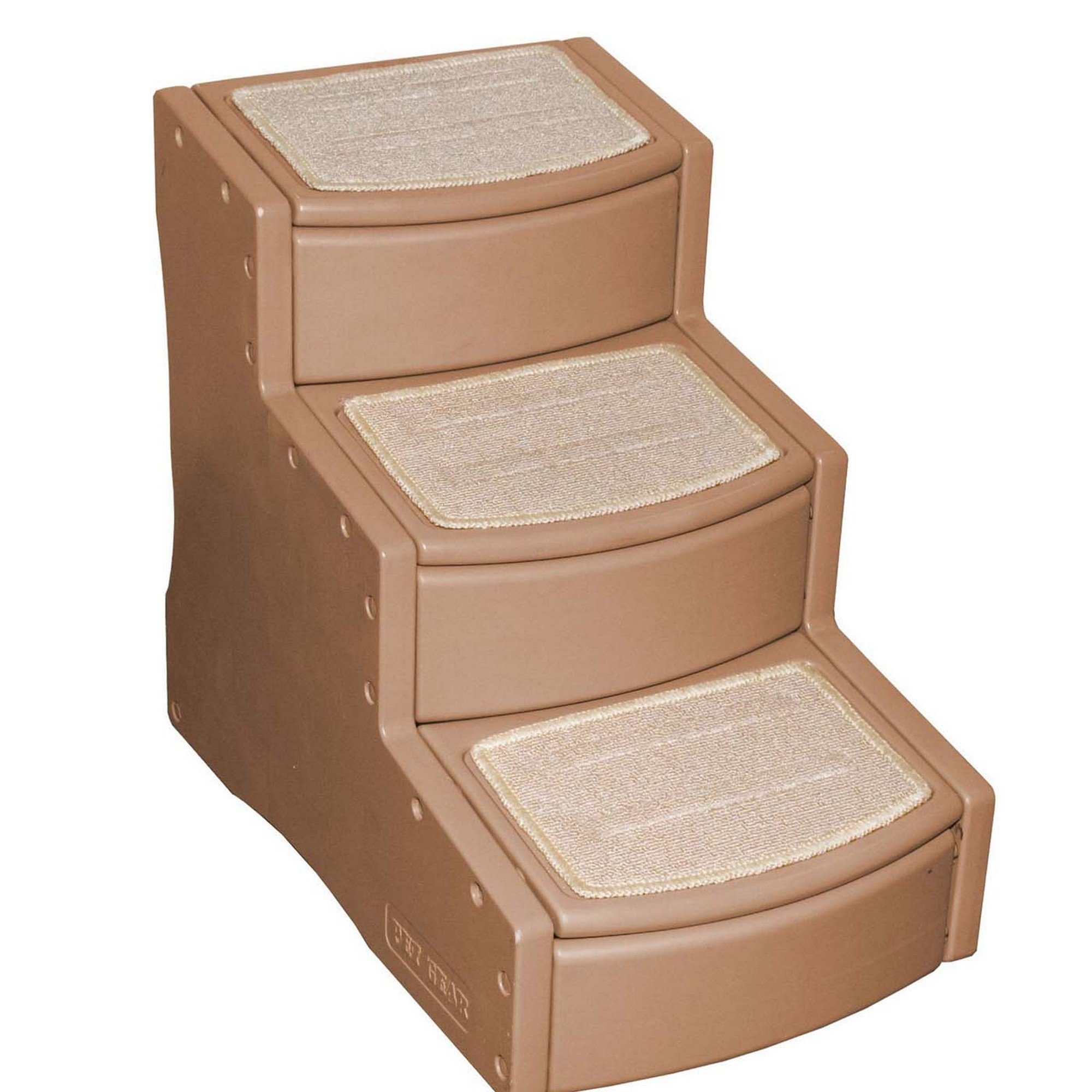 Pet Gear 3 Step Stairs - Tan