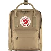 Fj&auml;llr&auml;ven Kanken Mini Backpack - Compact Everyday Carry, Durable Vinylon Fabric - Travel, Clay