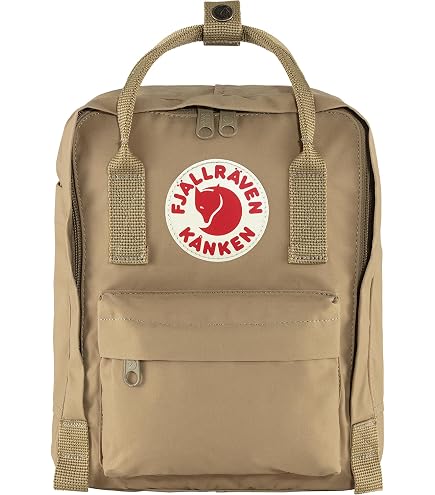 Fjällräven Unisex Kånken Mini Foliage Green/Peach Sand One Size One Size: Clothing, Shoes & Jewelry
