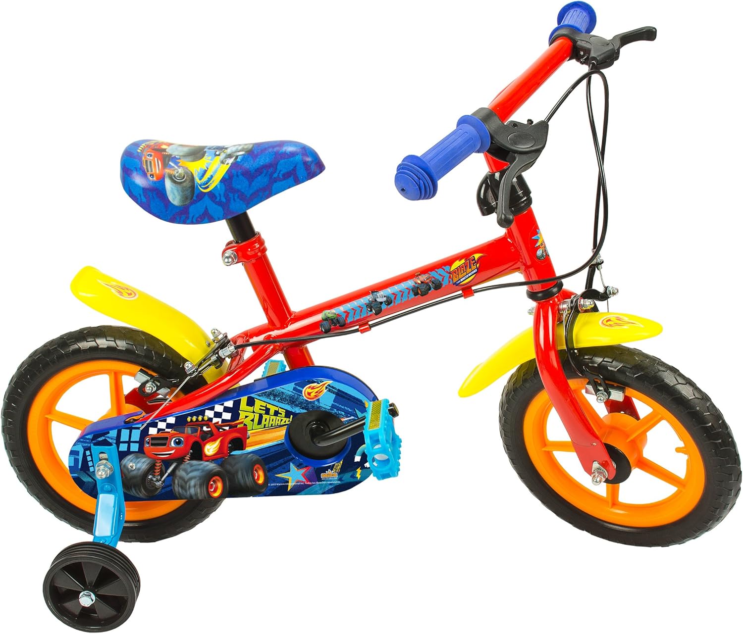 blaze and the monster machines bike 16 inch