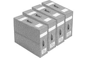 Foldable Sheet Organizers and Storage, Bed Sheet Storage Organizer, Sheet Organizer for Linen Closet, Queen or King Size Shee