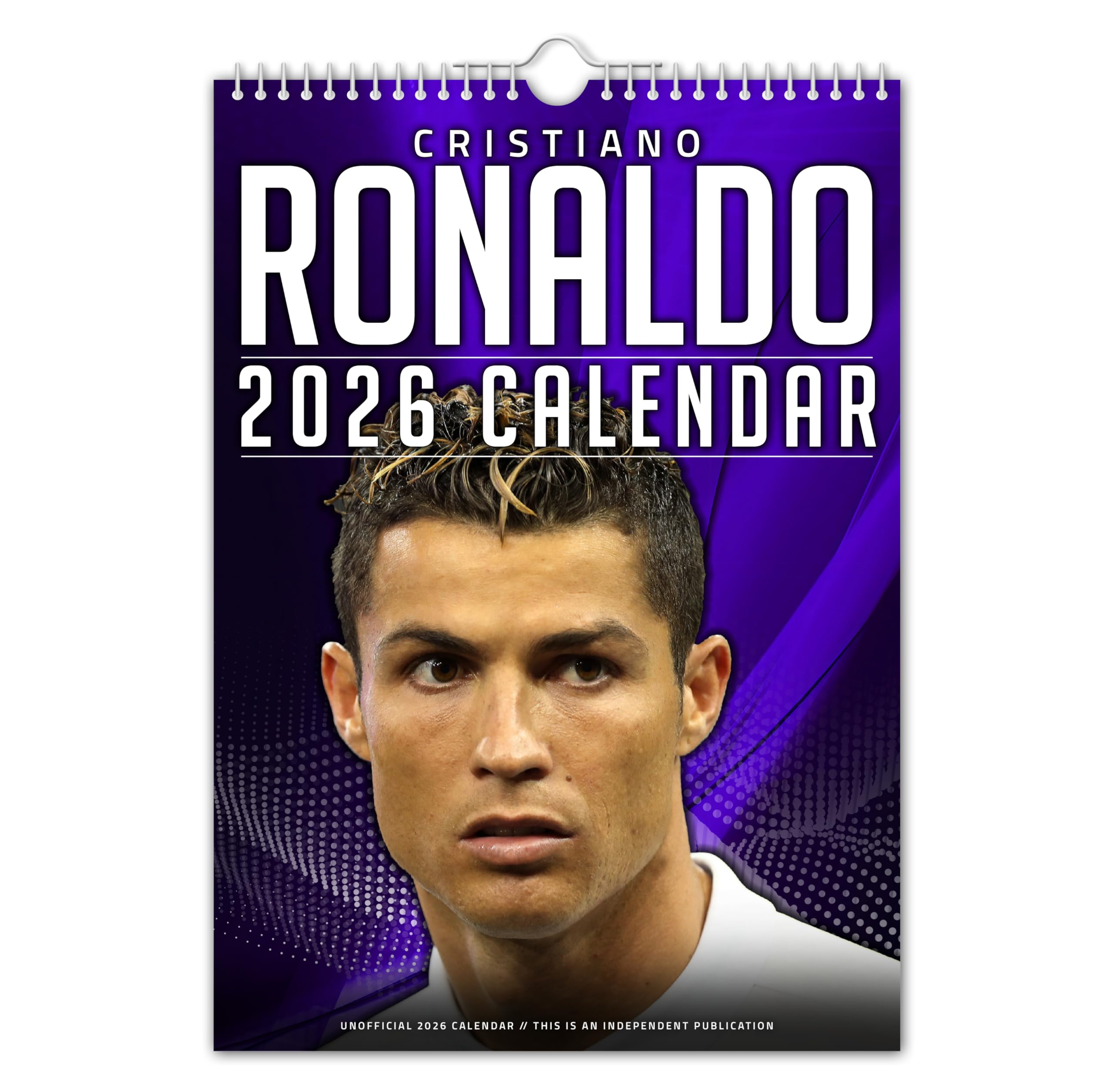 The Calendar King // Cristiano Ronaldo - 2026 Wall Calendar (Full Colour, A4 Size)