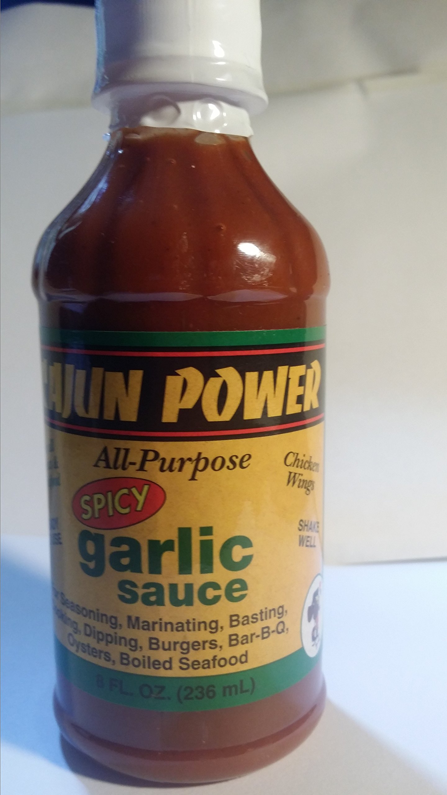 Cajun Power Spicy Garlic All Purpose Sauce 8oz (Pack of 3