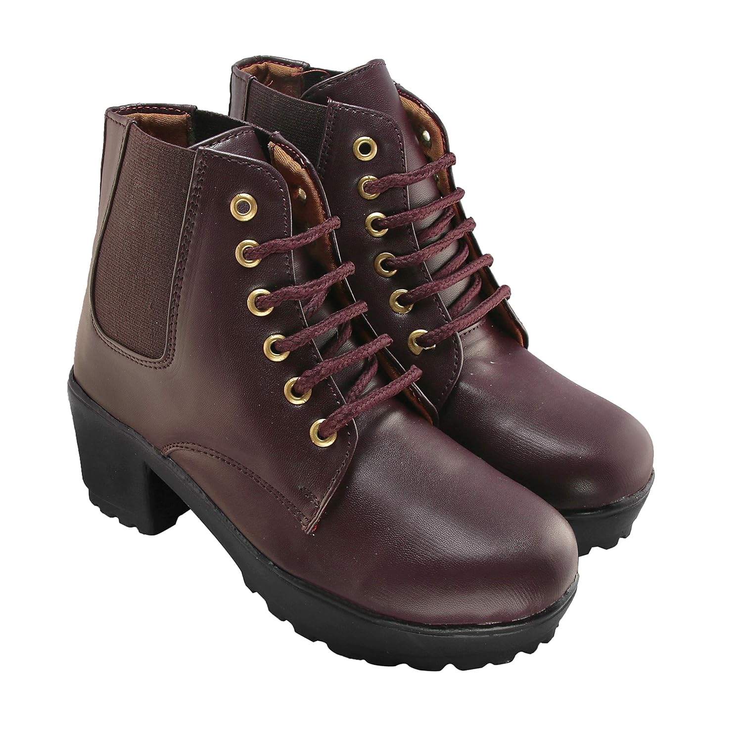 ladies leather ankle boots