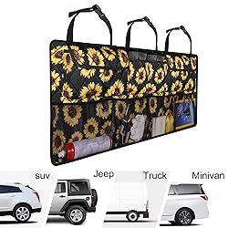 Femuar Car Trunk Organizer,Large Capacity Backseat