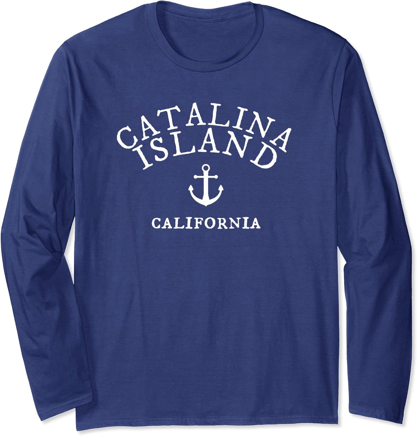 Catalina Island CA Tee Long Sleeve, California Sea Town Tee