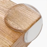 Corner Bumper Protectors (2-Pack) – Soft, Wavy Design For Table & Furniture Edge Safety