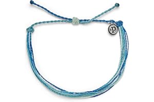 Pura Vida Original Spring 2021 Style Bracelet - 100% Waterproof, Adjustable Band - Plated Brand Charm