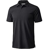 MAGCOMSEN Men's Polo Shirts Short Sleeve Collared Performance Dry Fit Breathable Golf Athletic Casual