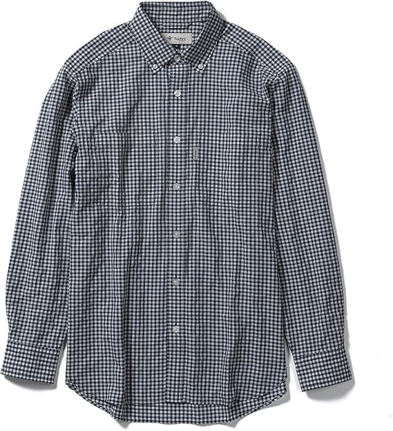Amazon フォックスファイヤー 吸汗速乾 Uvカット Ts サッカーギンガム シャツ メンズ シャツ 通販