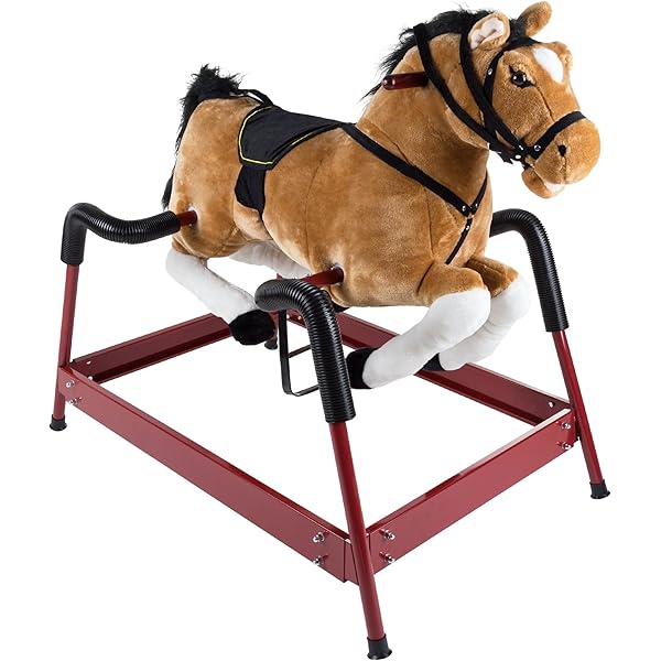 Rockin´ Rider Spirit Spring Horse、ピンク 入荷済み Spring Rocking Horse for