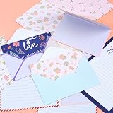 Tomoyuki Writing Paper Envelopes Set 36 Pcs A5 Lined Stationery 18 Envelopes view 5