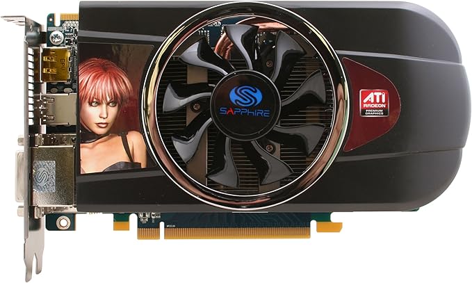 Amazon Com Sapphire Radeon Hd 5770 1 Gb Ddr5 2dvi Hdmi Displayport Pci Express Video Card 1002 3l Electronics
