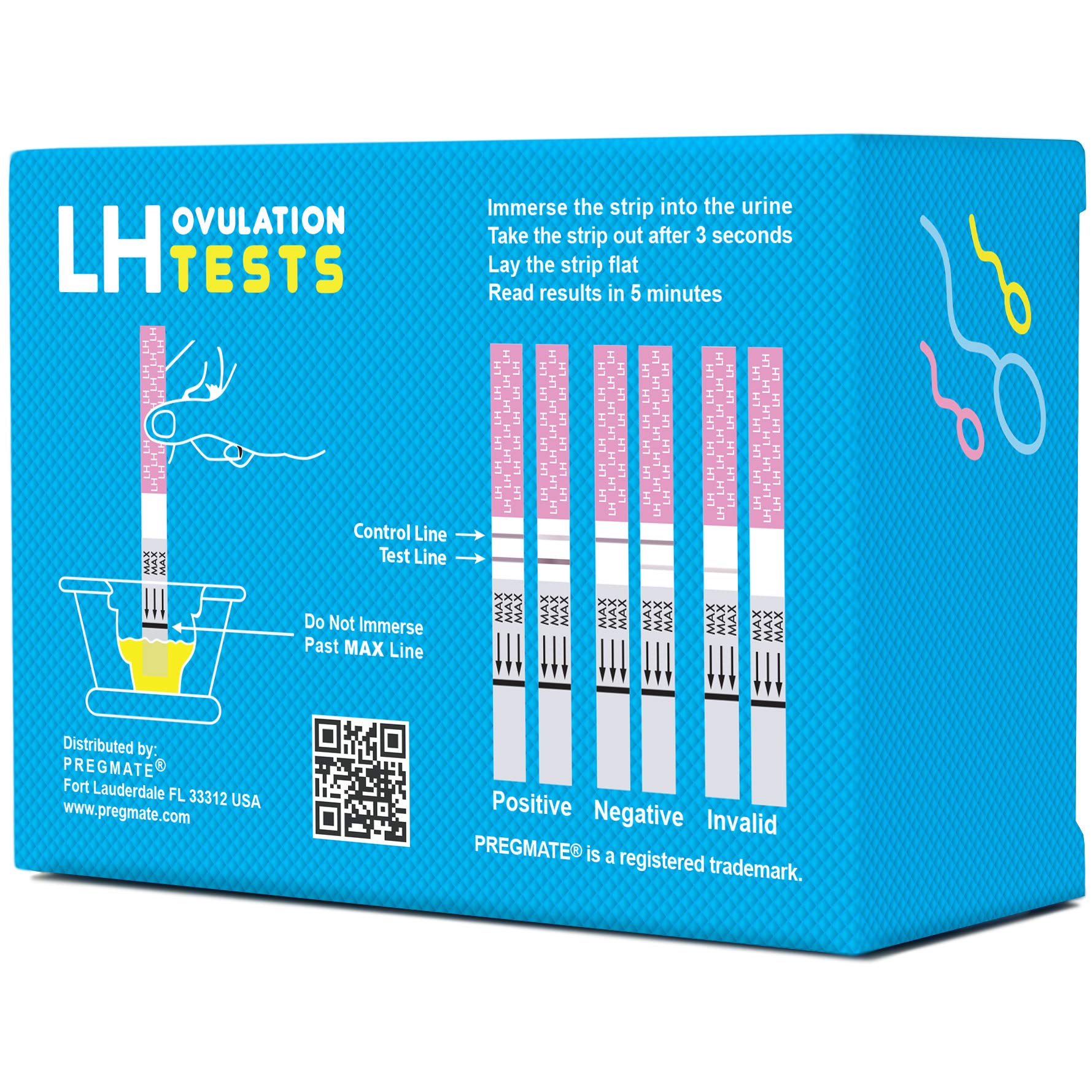 PREGMATE 50 Ovulation Test Strips Predictor Kit (50 LH) Buy Online in