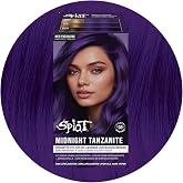Splat Midnight Tanzanite Semi Permanent Hair Dye Kit, 1 Application | With Deep Reconstructor Conditioner, Lasts 30 Washes, No Bleach Required, Vegan &amp; Cruelty Free Hair Color