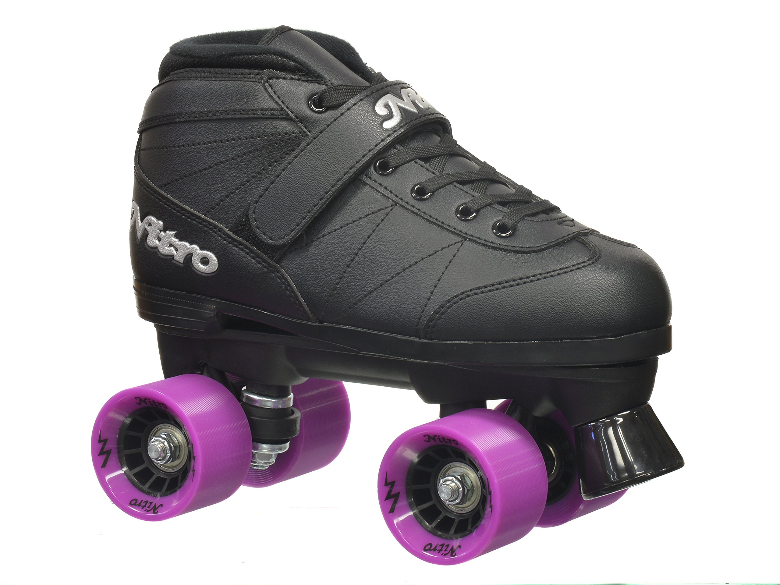 Epic Skates Super Nitro Purple Quad Speed Skates