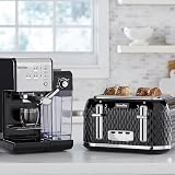 Breville Curve 4 Slice Toaster High Lift Wide Slots Black Chrome VTT786 view 7