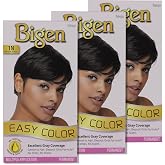 1N Bigen Easy Color for Women Natural Black-New Formula, New Look - 3 Pack