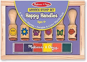 Melissa & Doug Happy Handle Stamp Set