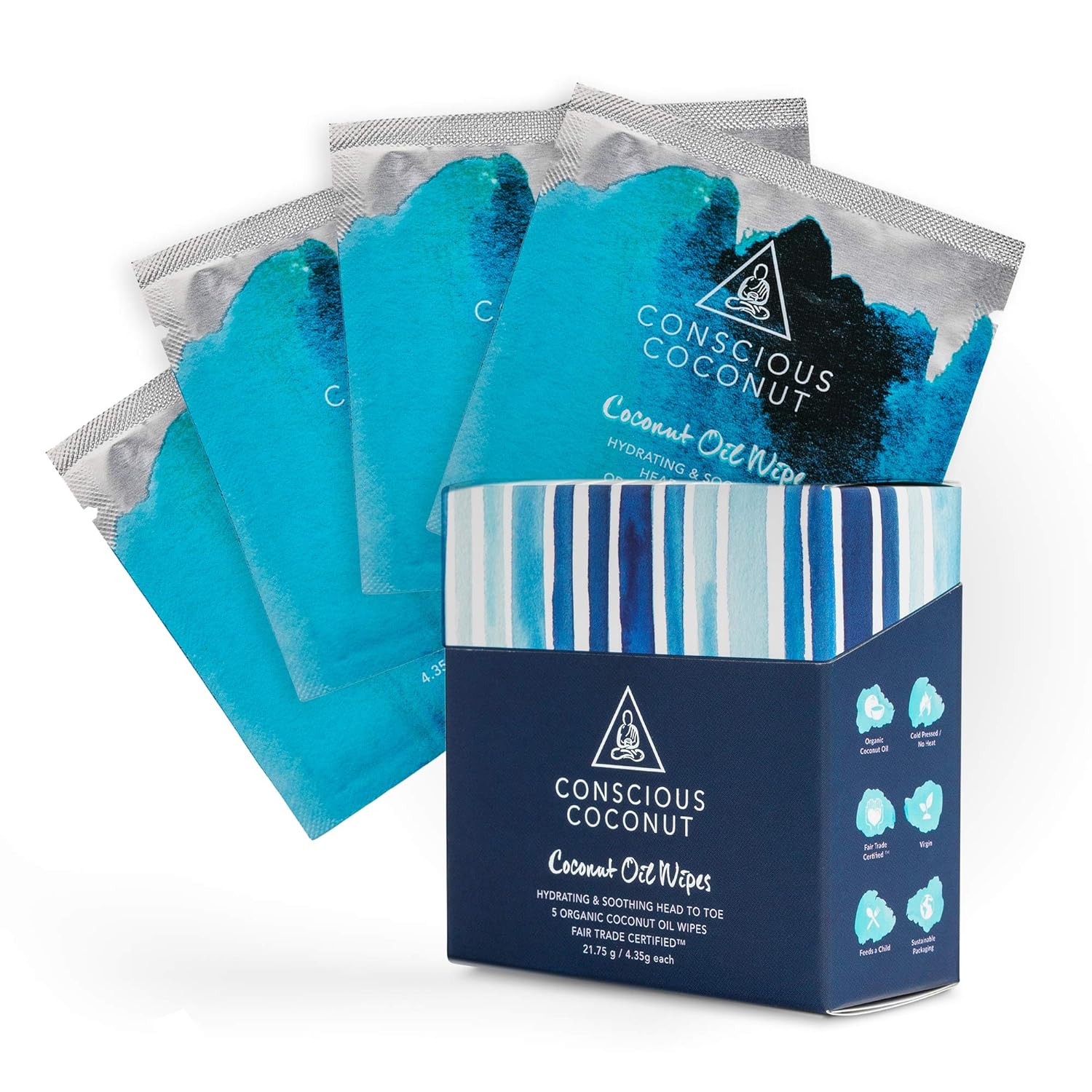 coconut oil face wipes