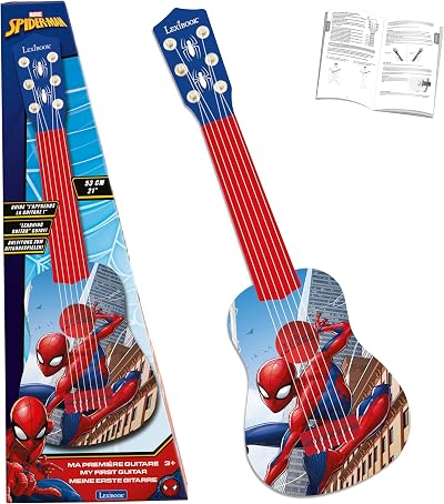 Lexibook Spider-Man First Guitar for Children 21 in 6 Nylon Strings