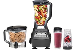 Ninja BL770 Mega Kitchen System, 1500W, 4 Functions for Smoothies, Processing, Dough, Drinks & More, with 72-oz.* Blender Pit