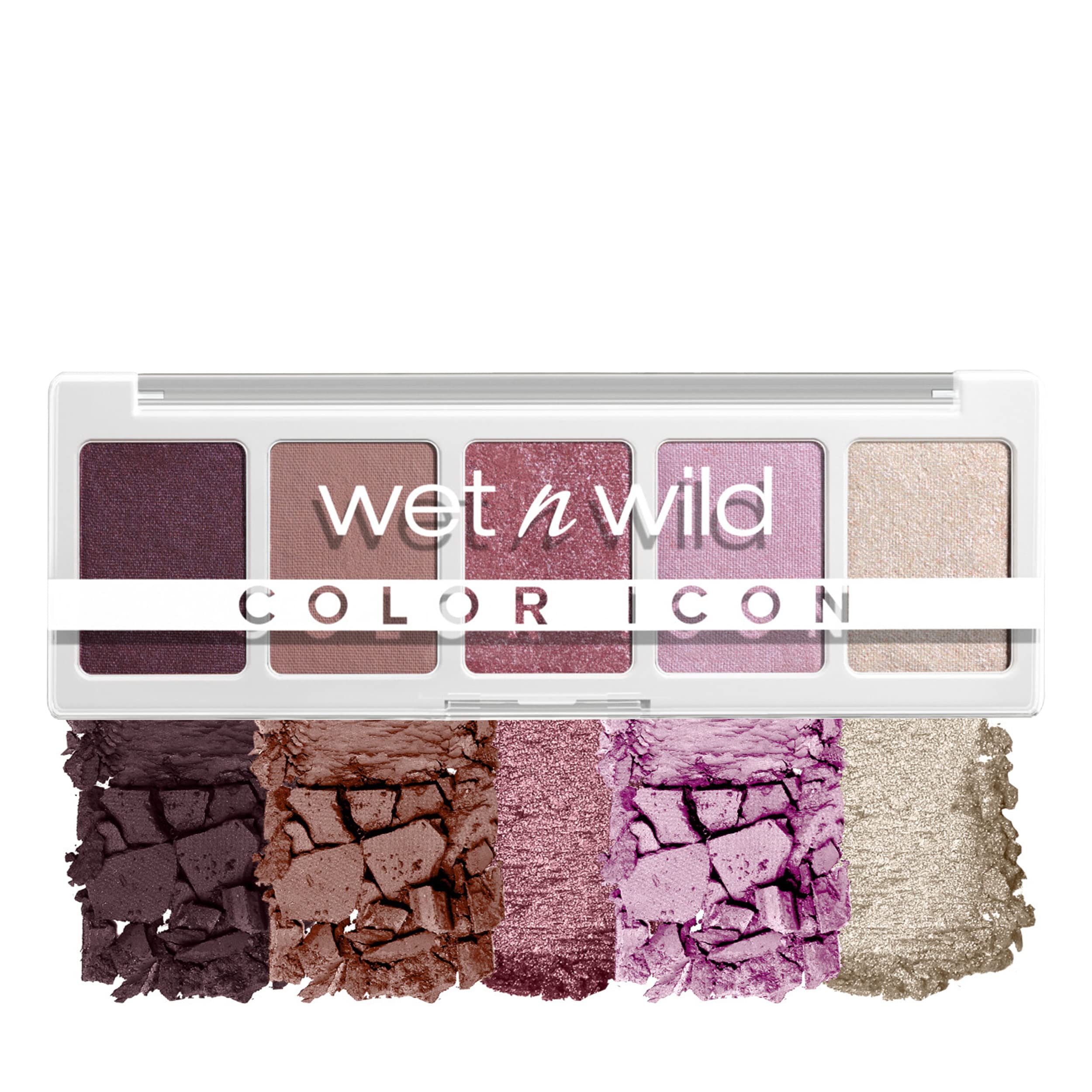 Wet n Wild, Color Icon 5-Pan Palette, Eyeshadow Palette, 5 Richly Pigmented Colors for Everyday Makeup, Long-Lasting and Easy to Blend Formula, Petalette — image 1