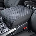 ISSYAUTO Center Console Cover Compatible with 2021 2022 2023 2024 2025 Ford F150 Armrest Cover Leather Arm Rest Cover Middle Console Cover Armrest Box Protective Cover