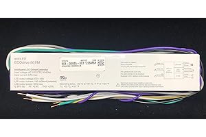 YOOZENA EldoLed Ecodrive 561/M 1050MA LIN ECOdrive AC, 50W, 0-10V, constant current, 1x 55V output, flying leads, long metal,226M8R, EC0561M 1050MA LIN