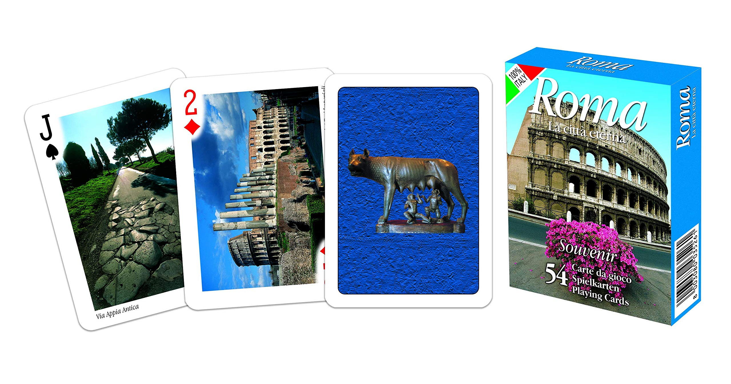 Modiano Poker Rome blue