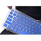 Keyboard Cover for 15.6" Dell Inspiron 15 7567 7577 7559, 15.6" Dell Inspiron 15 3000 Series, 15.6" Dell Inspiron 15 5000 Series, 17.3" DELL Inspiron 17 5000 Series 5748 5749 5755 5758 5759 5767, Blue