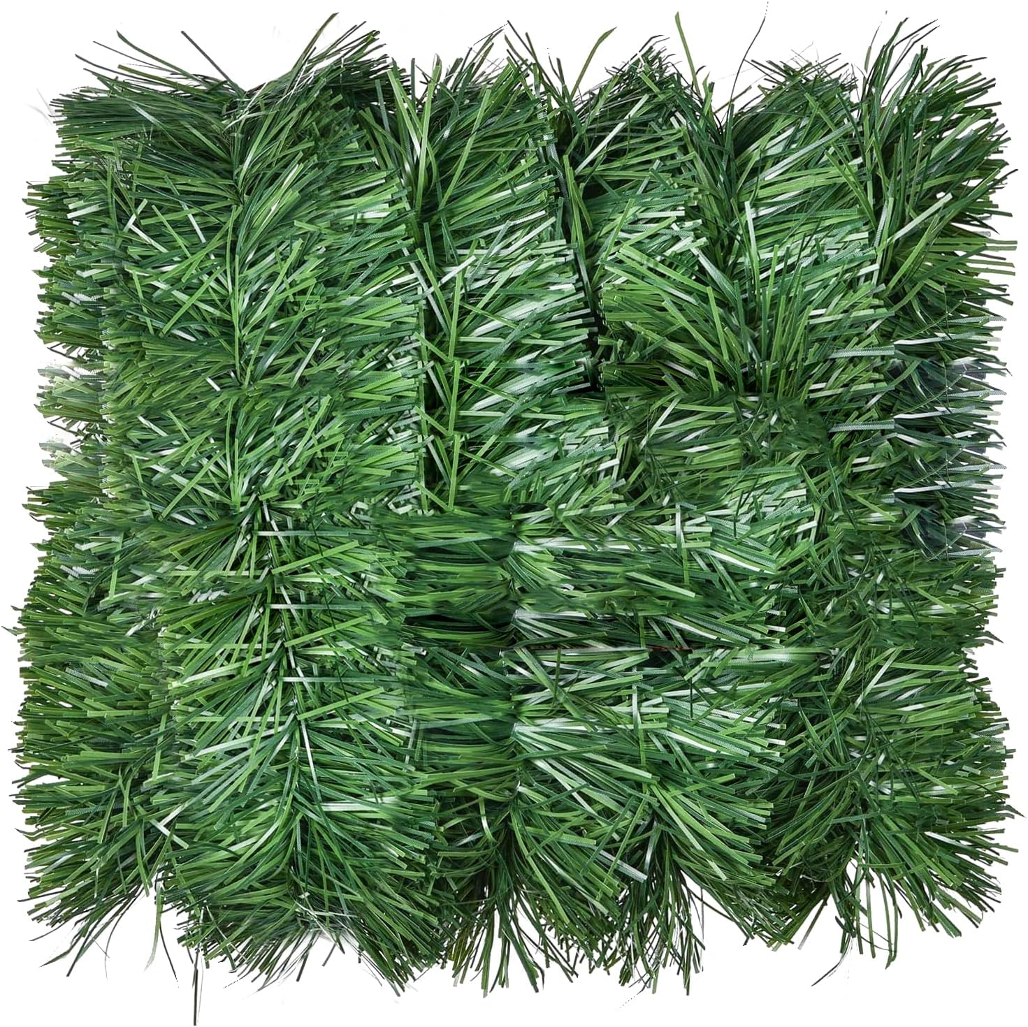 Wreaths, Garlands & Swags - Christmas Garland, Deluxe 54Ft Artificial Non-Lit Soft Green Garlands - Festive Holiday Decor for Indoor and Outdoor Use