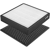 Byseacore S Filter Replacement for Smart Health/Sqair Air Purifier | Multi-Stage Filtration with Activated Carbon Filter