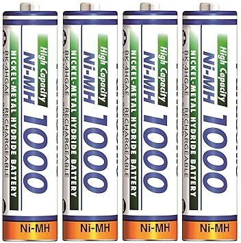 4x AKKUS AAA Panasonic 1000mAh für Siemens Gigaset Schnurlos Telefon