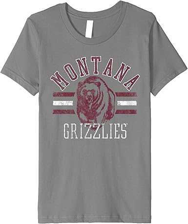 Amazon.com: Montana Grizzlies Griz NCAA Women's T-Shirt mnta1002: Clothing