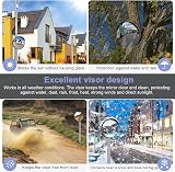 moveland 30cm Acrylic Convex Safety Mirror Wide Angle Driveway Traffic view 7