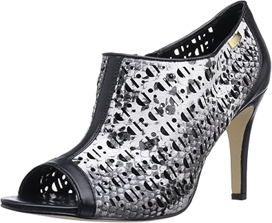 calvin klein snakeskin booties