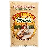 La India Verdena | Pinole de Maiz | Toasted Corn Flour | 100 Natural