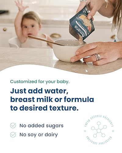 Breast Milk Baby Oatmeal Homemade Amara Organic Baby Food Oats And