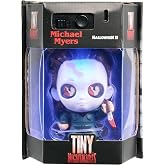 Tiny Nightmares 3-inch Black Light Edition Collectible Michael Myers Figure, Amazon Exclusive, Toy for Fans, Teenagers, Adults. Boys, Girls, Ages 14 and Up by Just Play