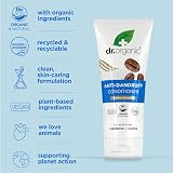 Dr Organic Coffee Anti-Dandruff Conditioner 200ml Organic Vegan Cruelty-Free view 4