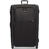 TUMI - Alpha Worldwide Trip Expandable 4-Wheeled Packing Case - Nylon Rolling Suitcase - TSA Lock Tracer - Black