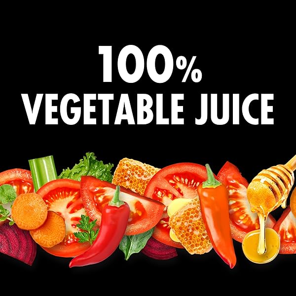 V8 HOT HONEY 100% VEGETABLE JUICE, 46 FL OZ BOTTLE
