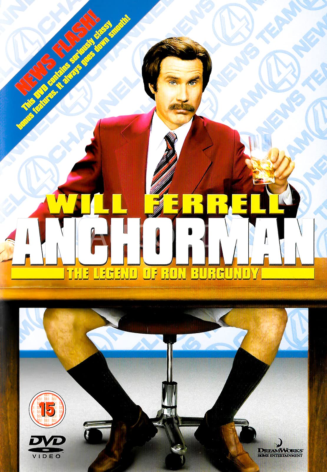 Anchorman: The Legend of Ron Burgundy [DVD] [2004]