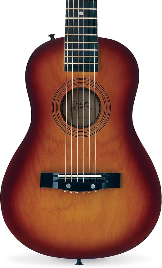 guy plays toy guitar in walmart